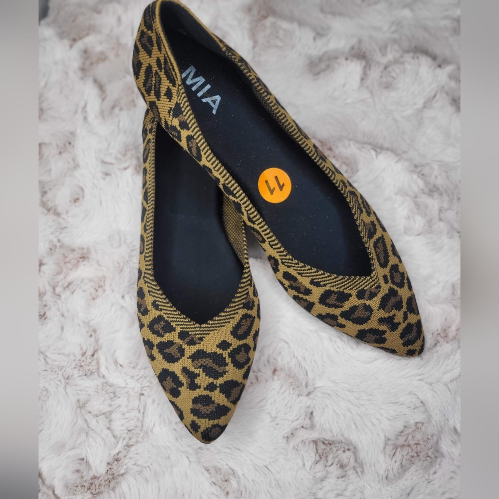 Mia Leopard Loafers